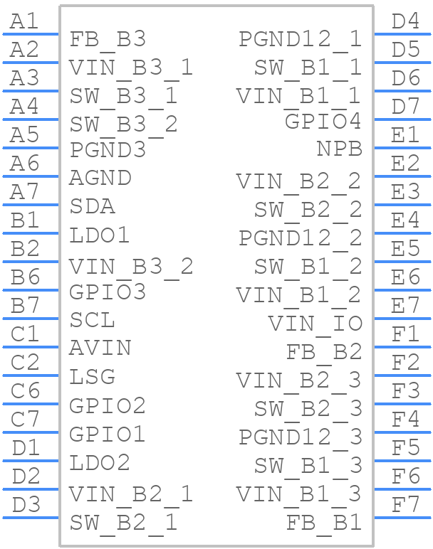 ACT88326VA102-T - Qorvo - PCB symbol