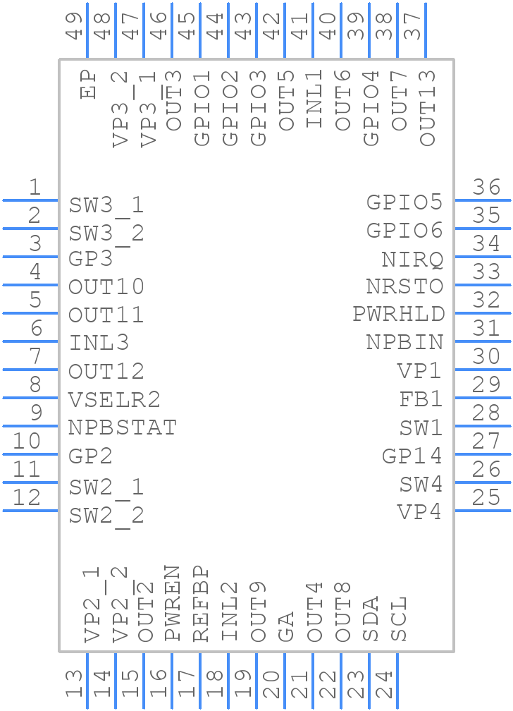 ACT8846QM468SQ - Qorvo - PCB symbol