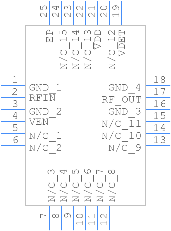 CMD169P4S2 - Qorvo - PCB symbol