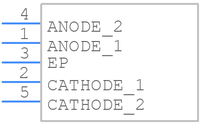 IN-C33BTNU4 - Inolux - PCB symbol