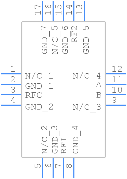 CMD195C3 - Qorvo - PCB symbol