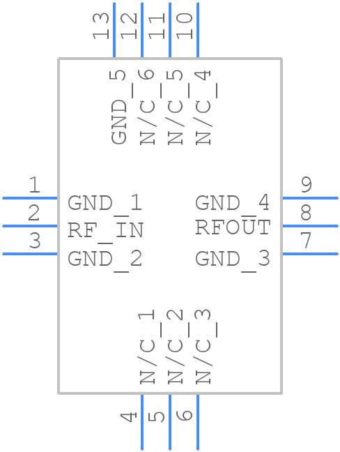 CMD226C3 - Qorvo - PCB symbol
