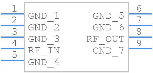 NBB-402 - Qorvo - PCB symbol