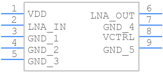 QM14068SB - Qorvo - PCB symbol