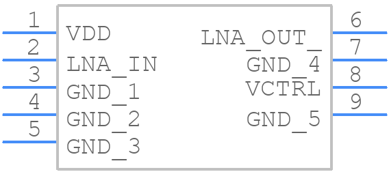 QM14068SR - Qorvo - PCB symbol