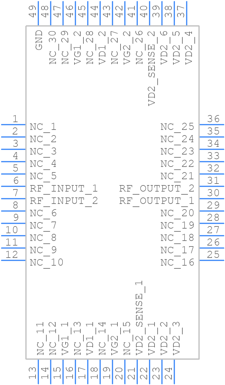 QPA3069TR7 - Qorvo - PCB symbol