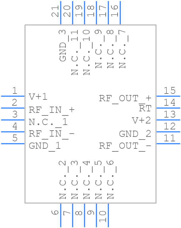 QPA5368TR7 - Qorvo - PCB symbol