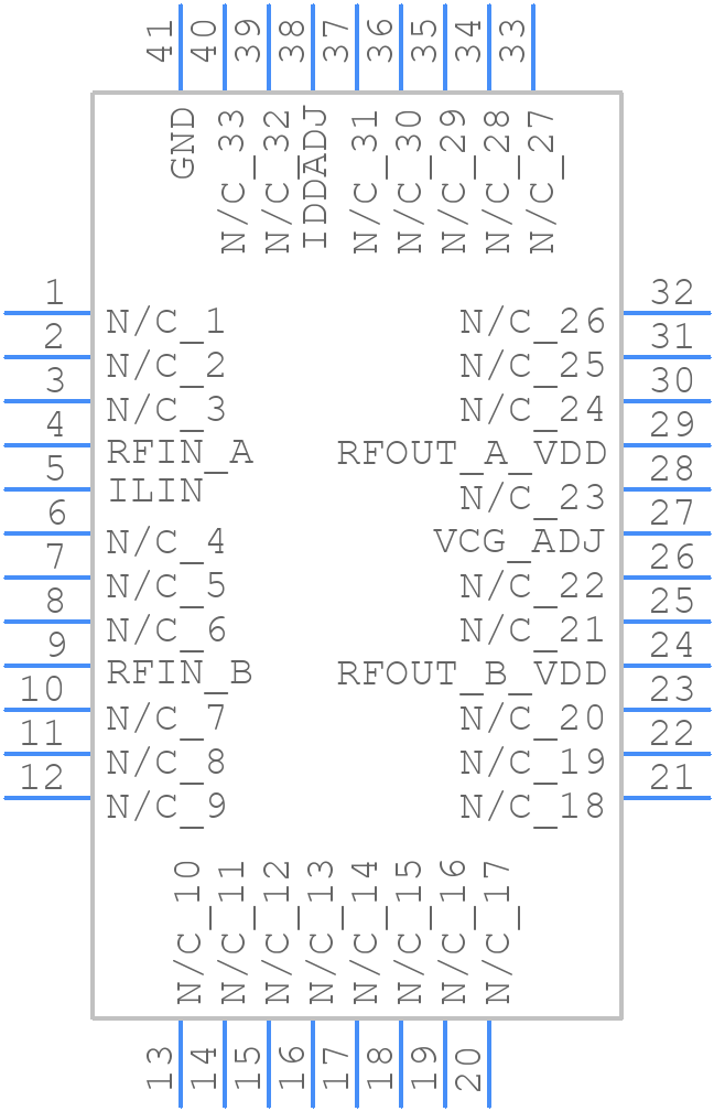 QPA8801SB - Qorvo - PCB symbol
