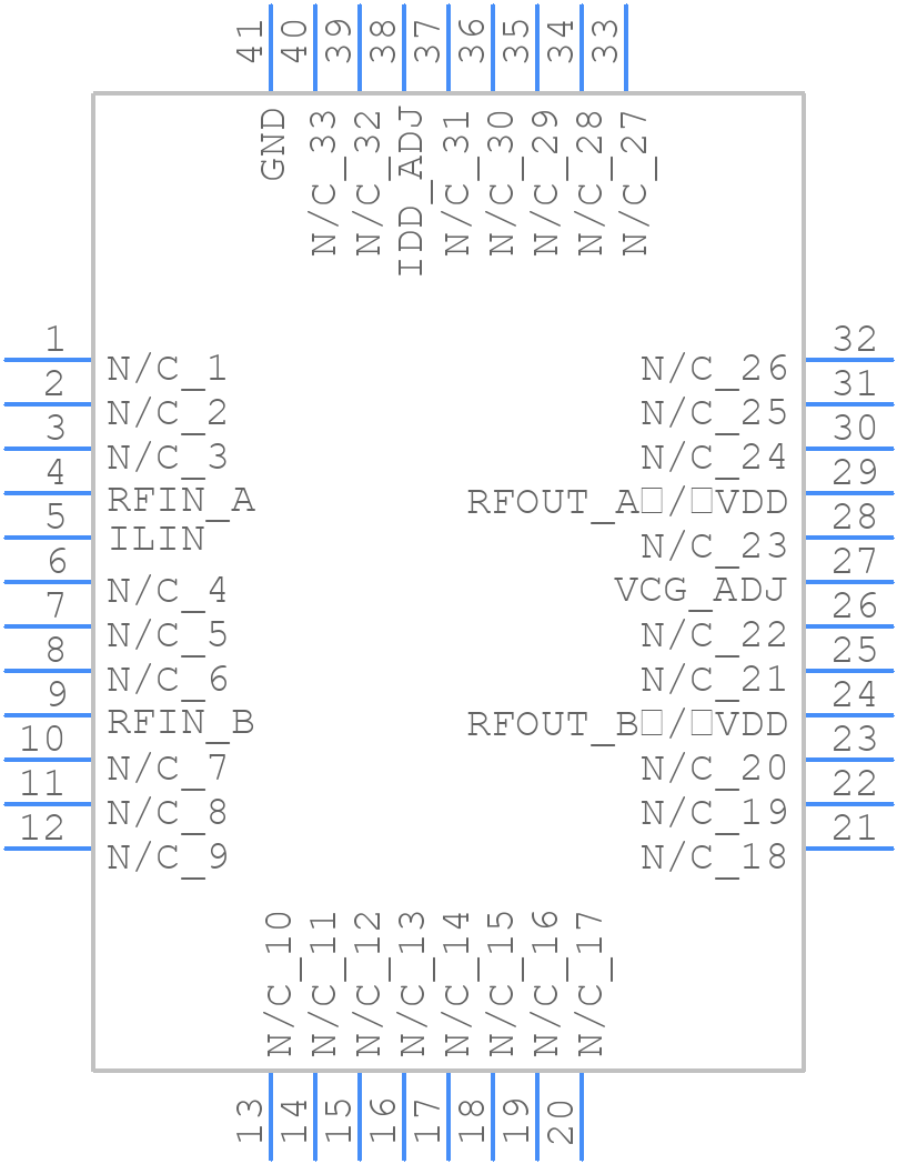 QPA8801SQ - Qorvo - PCB symbol
