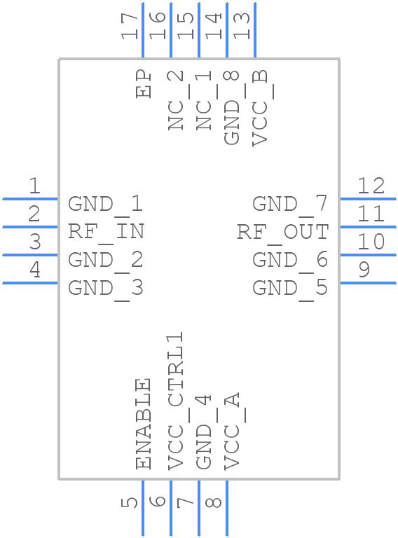 QPA9842SB - Qorvo - PCB symbol