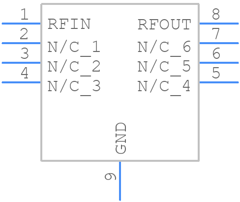 QPB3321SB - Qorvo - PCB symbol