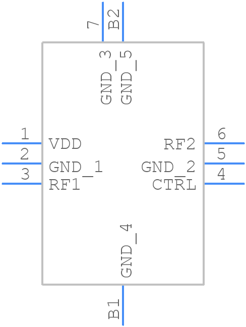 QPC4270SR - Qorvo - PCB symbol