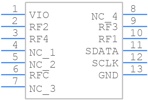 QPC8013QSB - Qorvo - PCB symbol