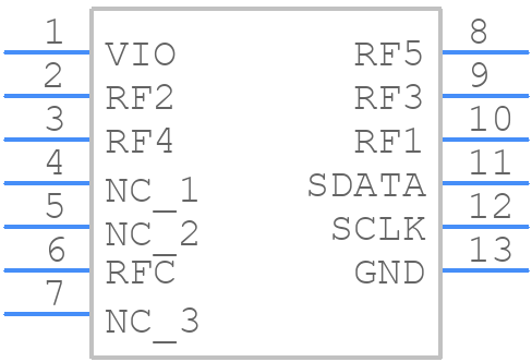 QPC8018QSB - Qorvo - PCB symbol