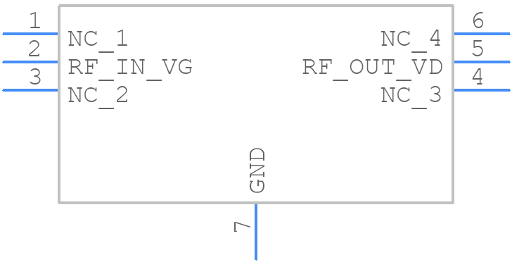 QPD0005SB - Qorvo - PCB symbol