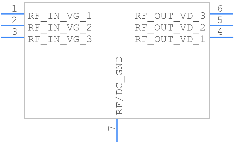 QPD0050SB - Qorvo - PCB symbol
