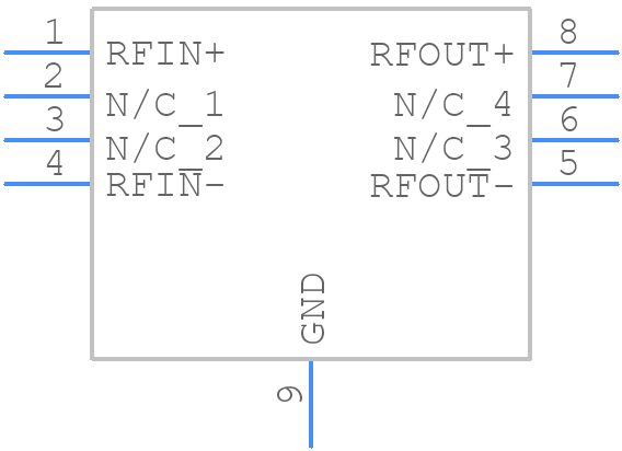 QPL1240TR13 - Qorvo - PCB symbol