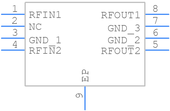 QPL1811TR13 - Qorvo - PCB symbol