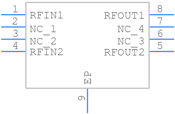 QPL1815TR13 - Qorvo - PCB symbol
