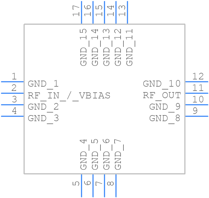 QPL1818SB - Qorvo - PCB symbol