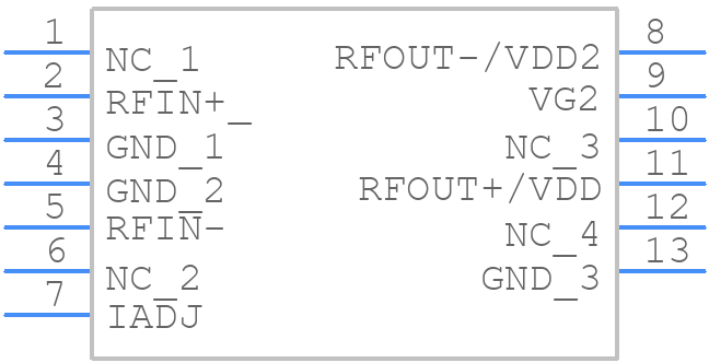 QPL1821SB - Qorvo - PCB symbol