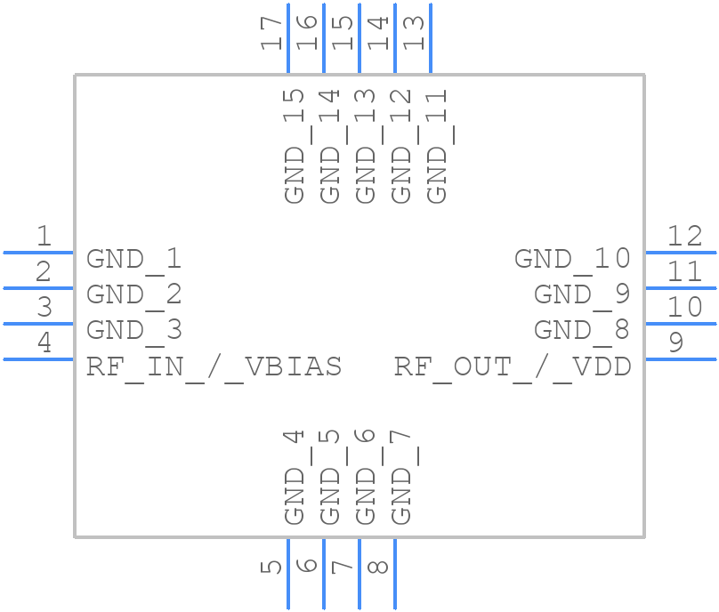 QPL1843EVB01 - Qorvo - PCB symbol
