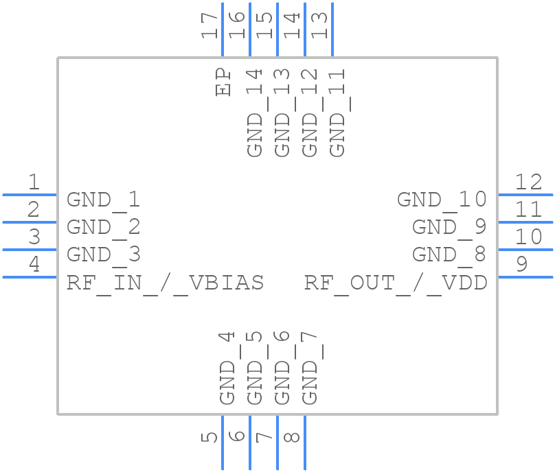 QPL1843SR - Qorvo - PCB symbol