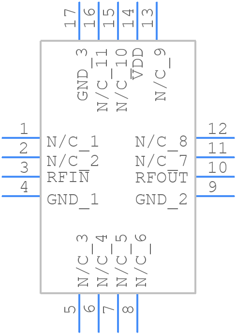 QPL3050S2 - Qorvo - PCB symbol