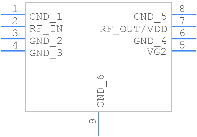 QPL7433SB - Qorvo - PCB symbol