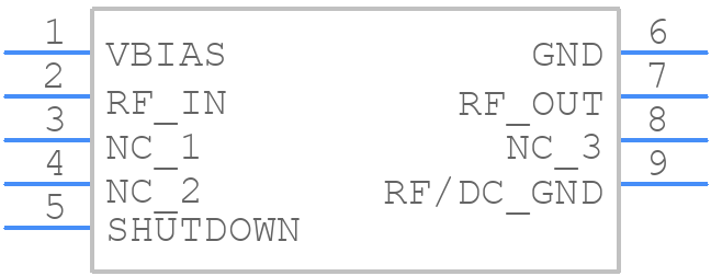 QPL9058EVB-01 - Qorvo - PCB symbol