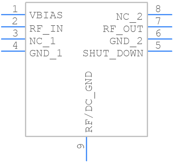 QPL9503SB - Qorvo - PCB symbol