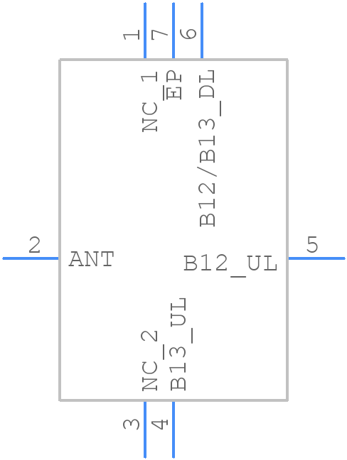 QPQ1214TR13 - Qorvo - PCB symbol