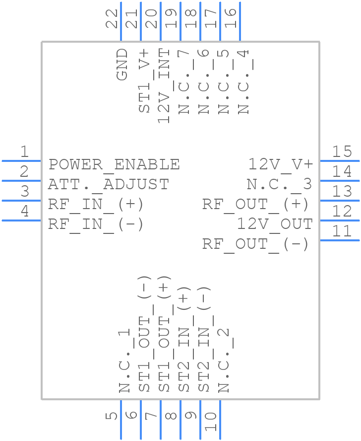 RFCM5304TR7 - Qorvo - PCB symbol