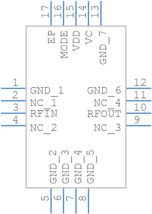 RFSA2013SB - Qorvo - PCB symbol
