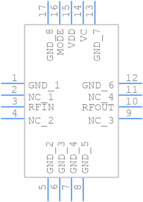 RFSA2013SQ - Qorvo - PCB symbol