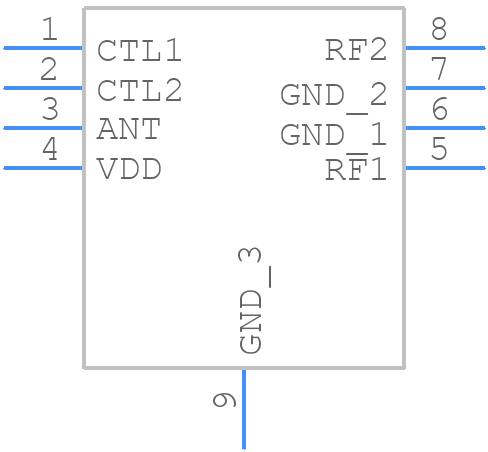 RFSW8007QSQ - Qorvo - PCB symbol