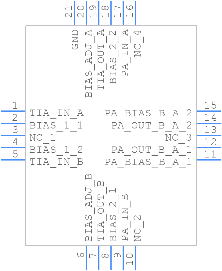 TAT6254CSB - Qorvo - PCB symbol
