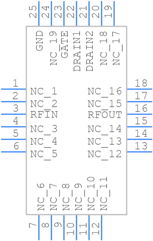 TGA2975-SMTR7 - Qorvo - PCB symbol