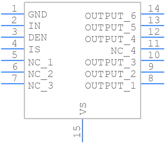 BTS70061EPPXUMA1 - Infineon - PCB symbol