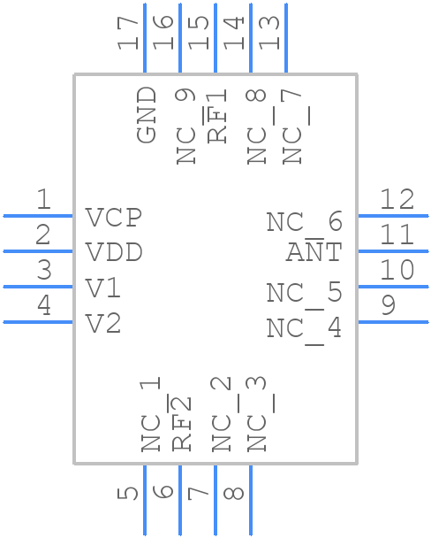 TS7321FKMTRPBF - Tagore Technology - PCB symbol