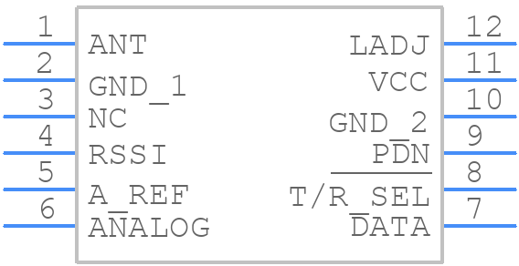 TRM-315-LT - TE Connectivity - PCB symbol