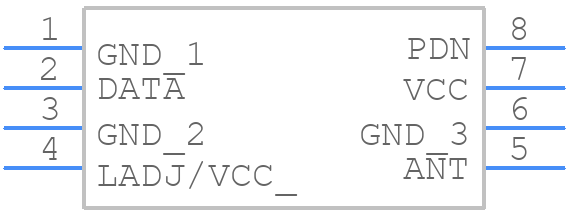 TXM-418-LR - TE Connectivity - PCB symbol