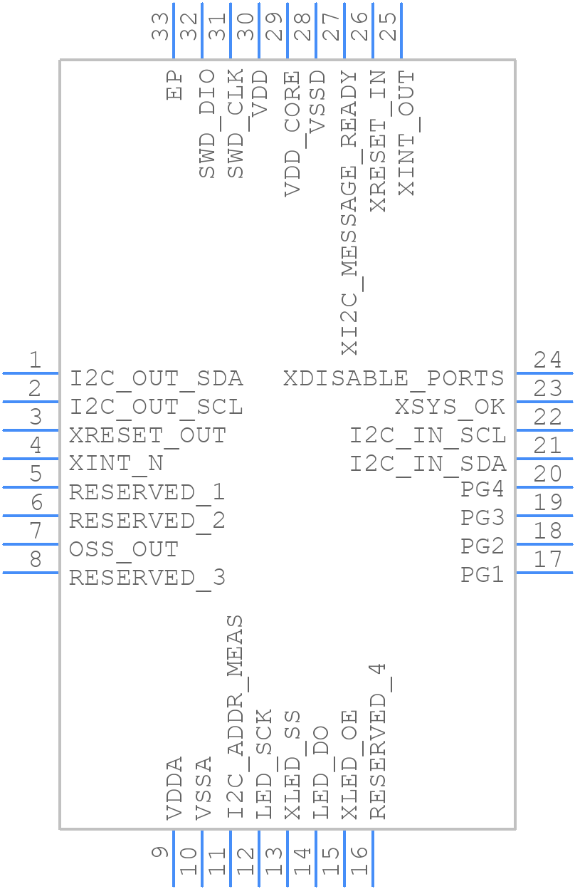 PD77020-011000 - Microchip - PCB symbol