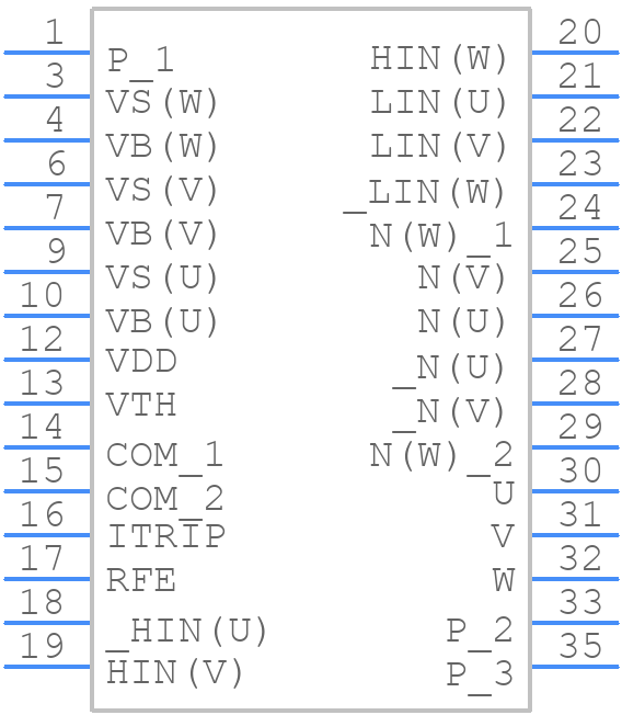 IM393M6E3XKLA1 - Infineon - PCB symbol