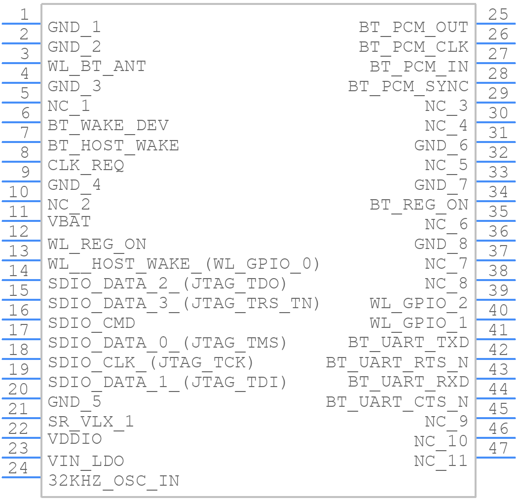 453-00083R - EZURIO - PCB symbol