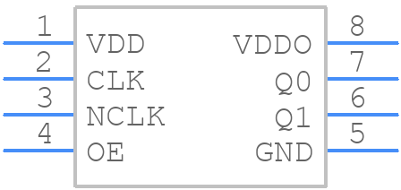 83026BGI-01LFT - Renesas Electronics - PCB symbol