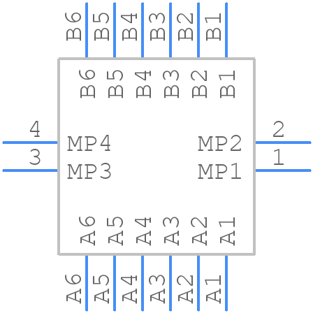 244854 - TE Connectivity - PCB symbol