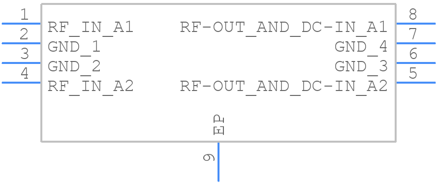MERA-556+ - Mini-Circuits - PCB symbol