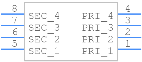 DST-2-16 - Bel - PCB symbol