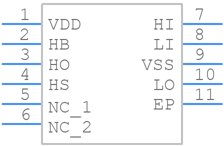 2EDL8034G4CXTMA1 - Infineon - PCB symbol